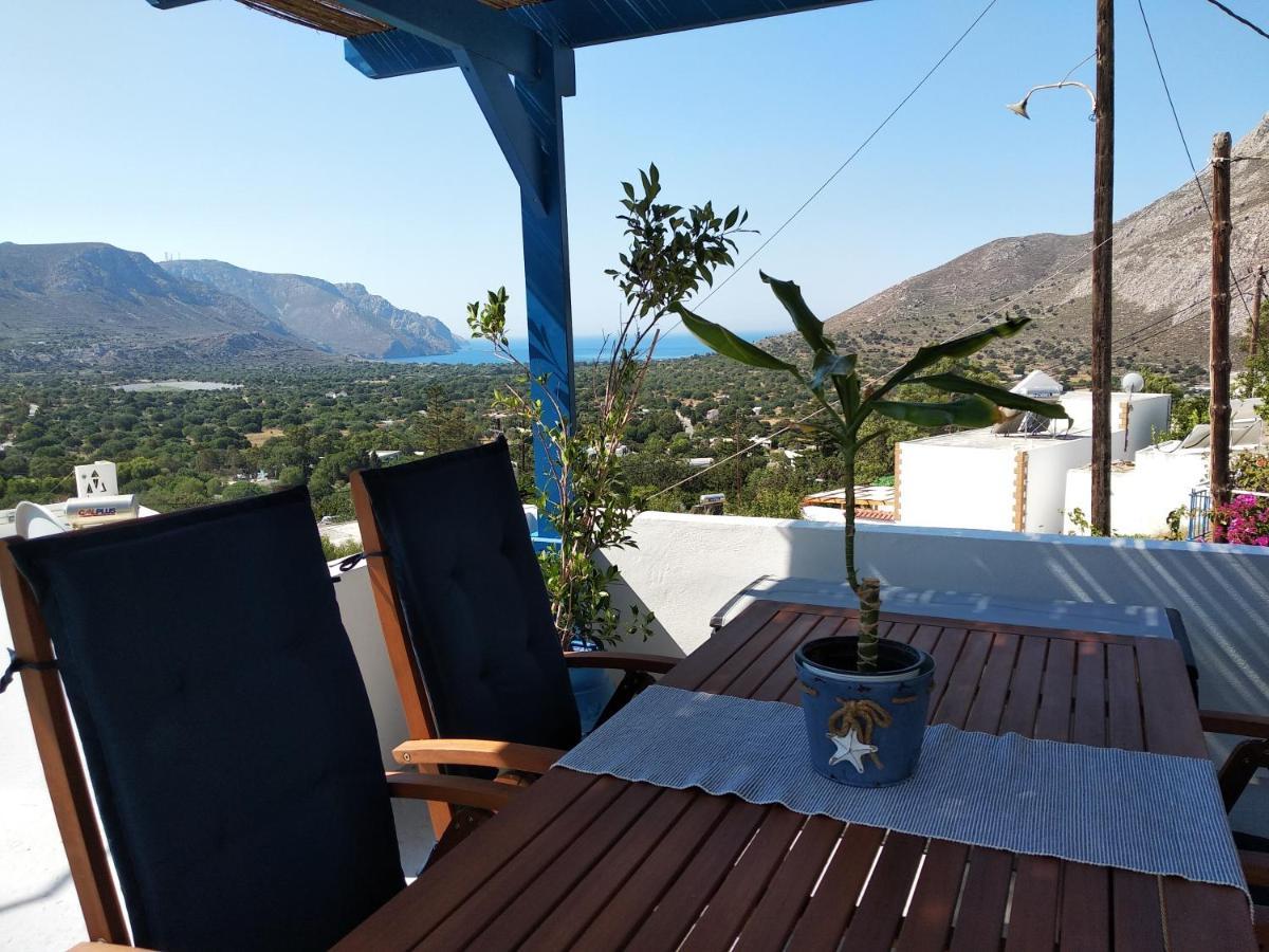 Iviskos House, Megalo Horio Village, Tilos Island Megálon Choríon Eksteriør bilde